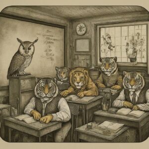 Lions tigers classroom